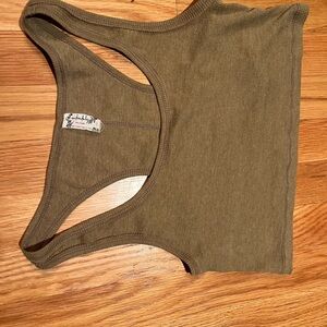 Free people crop tank size small